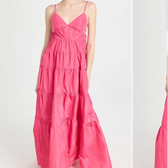 STAUD Ripley dress in Blossom - Picture 5 of 5